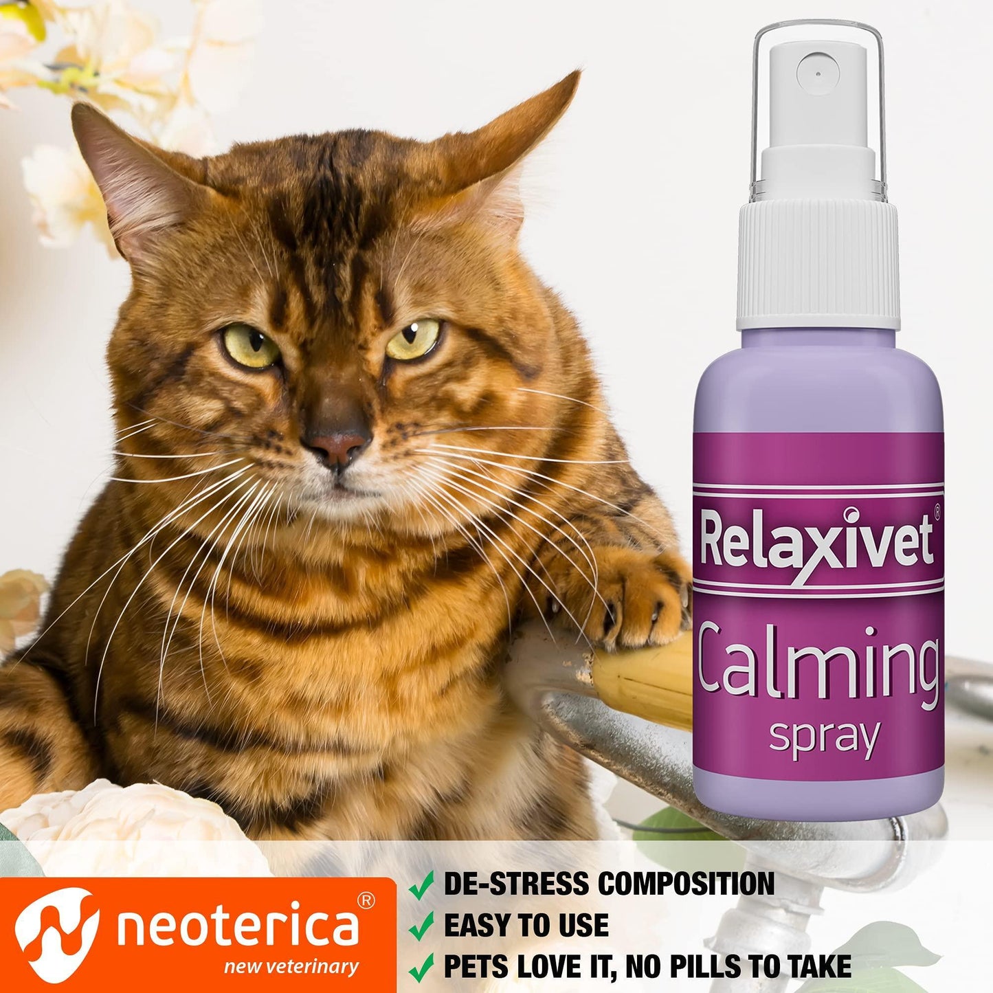 Beloved Pets Calming Pheromone Spray & Scratch Repellent for Cats - Nose n Paws Pet Shop