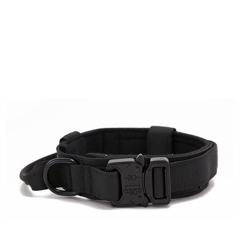 Tactical Dog Collar – Heavy-Duty Adjustable K9 Collar for Training & Outdoor Adventures - Nose n Paws Pet Shop