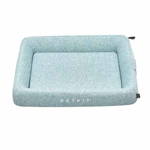Pet bed with 'PETKIT' branding on a white background