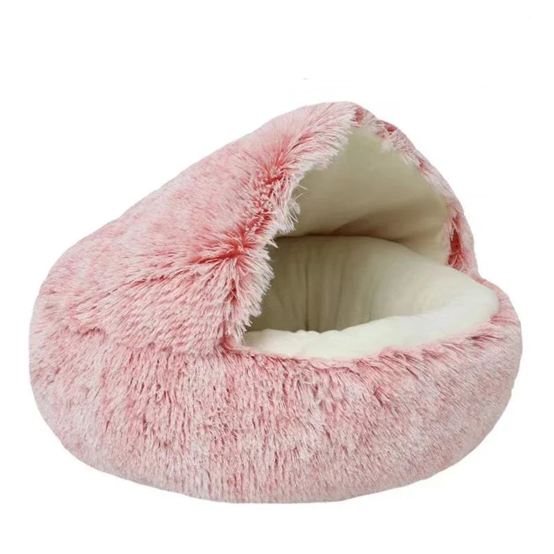 Pet Calming Bed, Cuddly and Soft - Nose n Paws Pet Shop