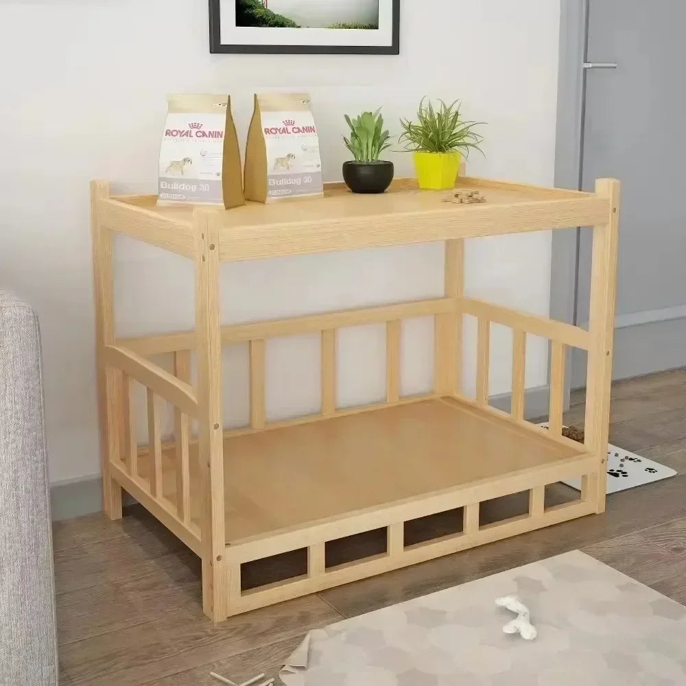 Solid Wood Material Dog Kennel
