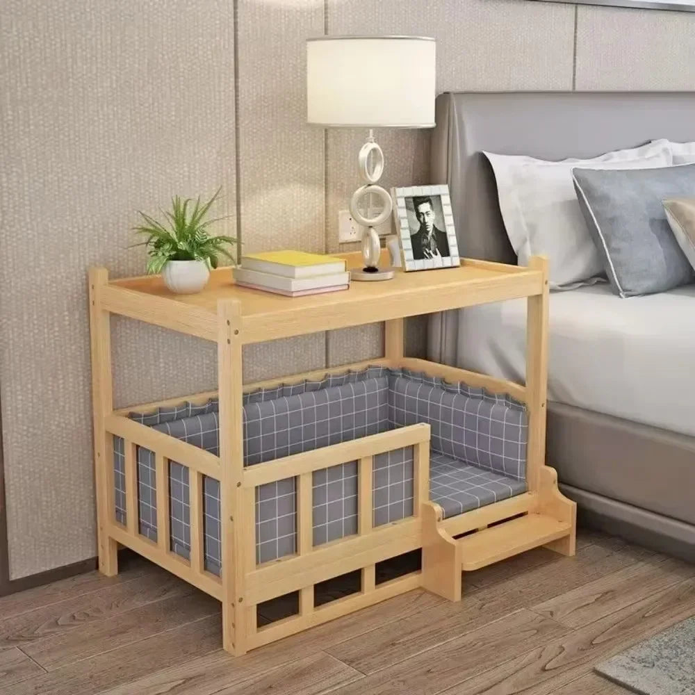 Solid Wood Material Dog Kennel