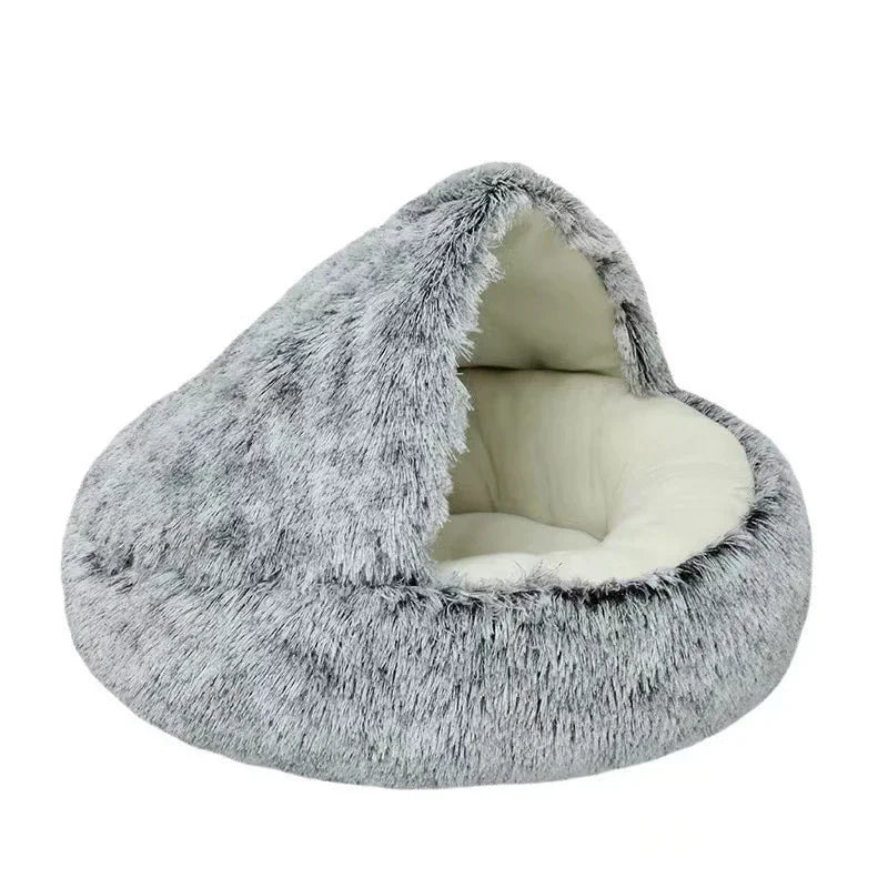 Pet Calming Bed, Cuddly and Soft - Nose n Paws Pet Shop