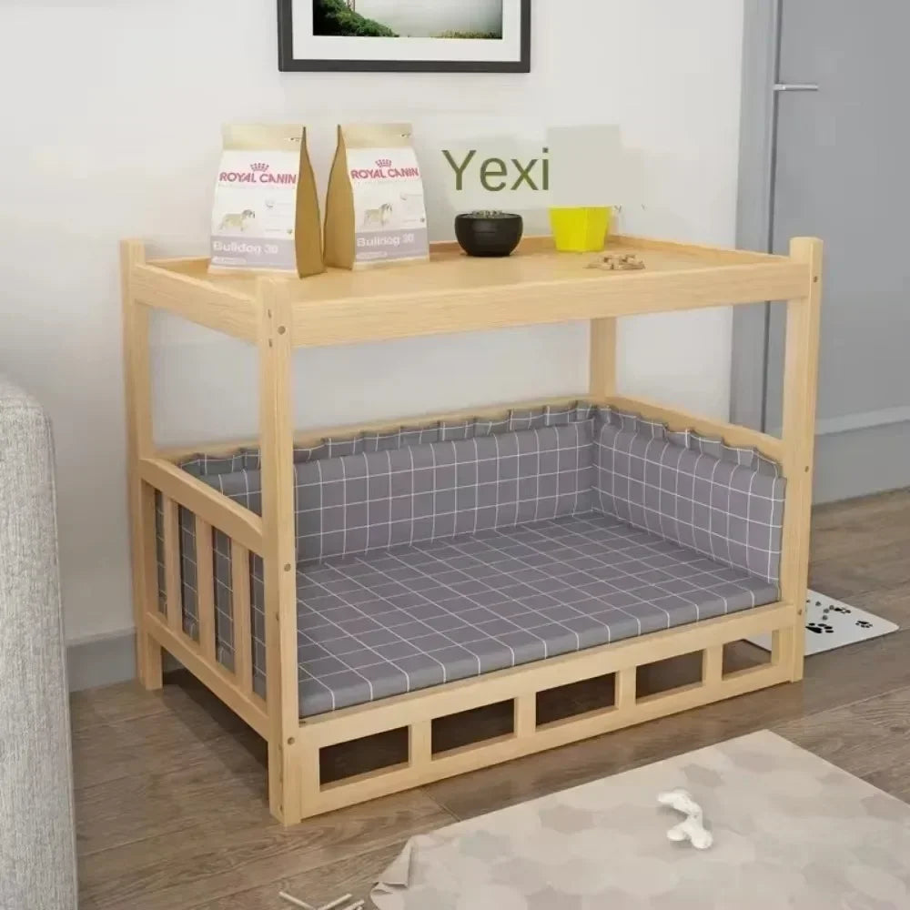 Solid Wood Material Dog Kennel
