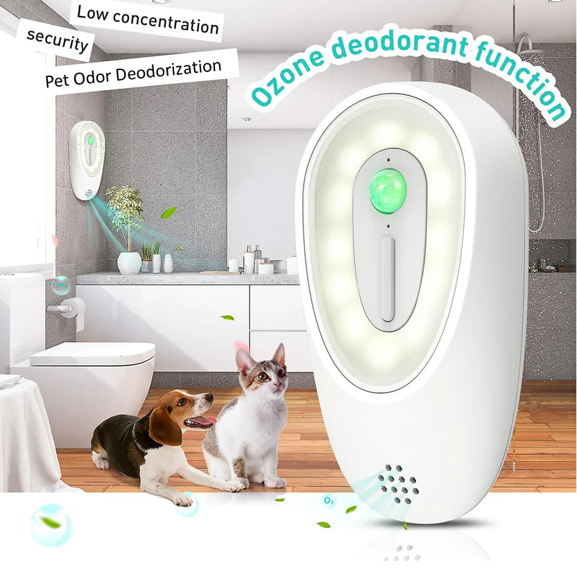 Smart Pet Odor Purifier For Cats and Dogs Litter Box Deodorizer Dog Toilet Rechargeable Air Cleaner Pets Deodorization - Nose n Paws Pet Shop