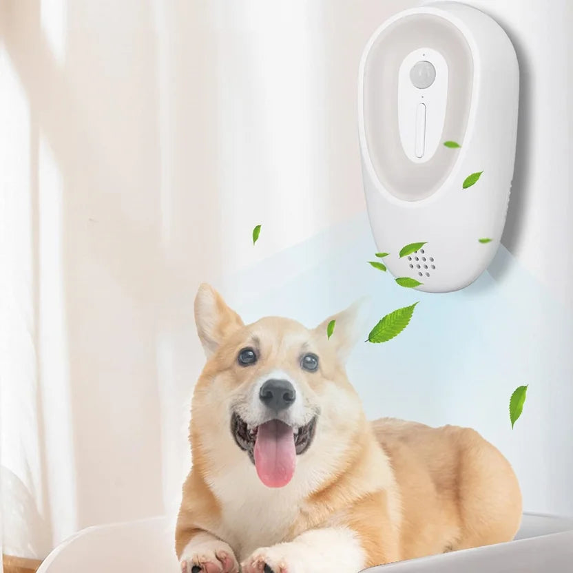 Smart Pet Odor Purifier For Cats and Dogs Litter Box Deodorizer Dog Toilet Rechargeable Air Cleaner Pets Deodorization - Nose n Paws Pet Shop