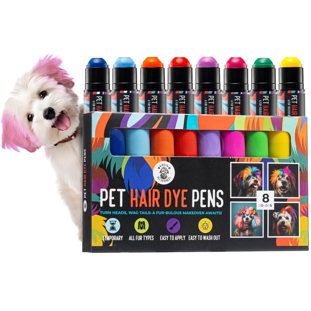 Dog Hair Dye 8 Color Dog Safe Hair Dye Dog Dye Non Toxic - Nose n Paws Pet Shop
