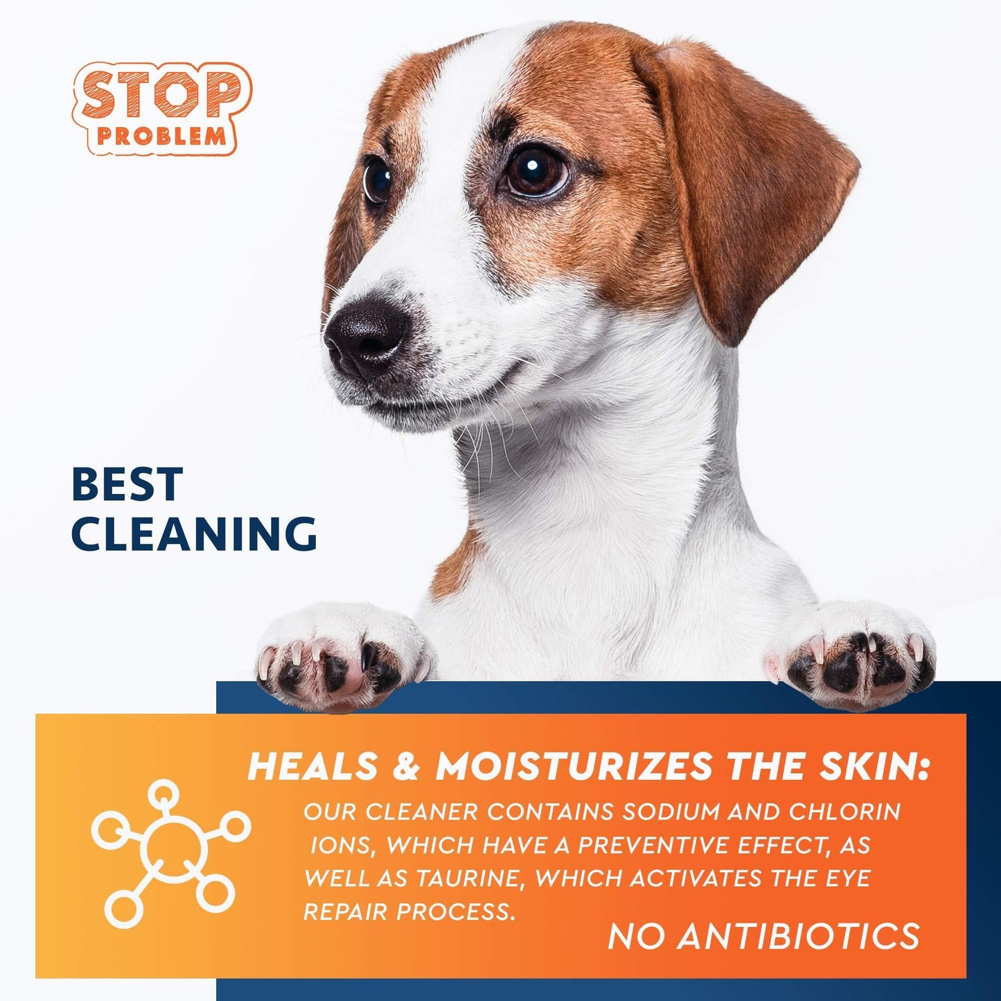All Pets Eye Wash Drops for Relieve Pink Eye Allergies Symptoms - Nose n Paws Pet Shop