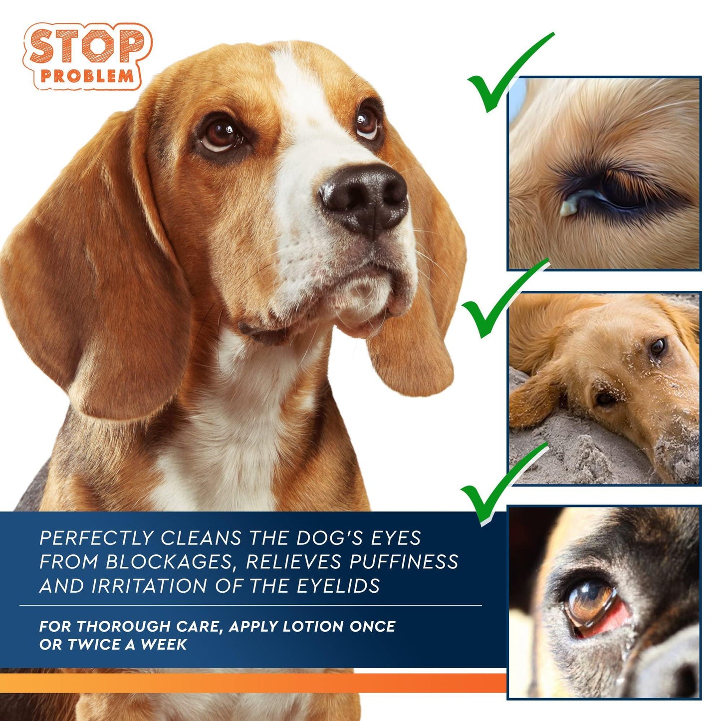 All Pets Eye Wash Drops for Relieve Pink Eye Allergies Symptoms - Nose n Paws Pet Shop