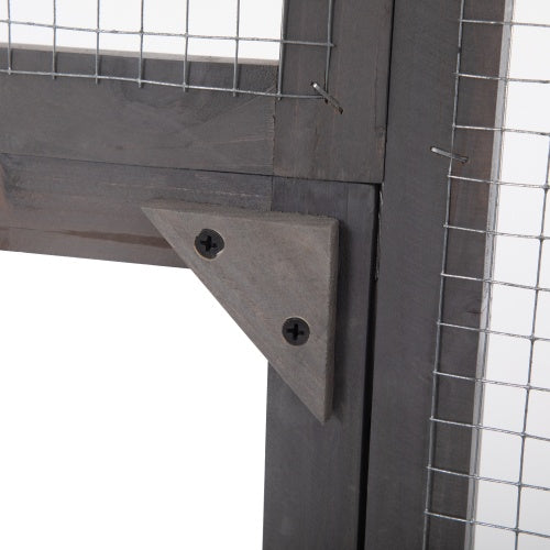 Oversized Cat Cage - Grey - Nose n Paws Pet Shop