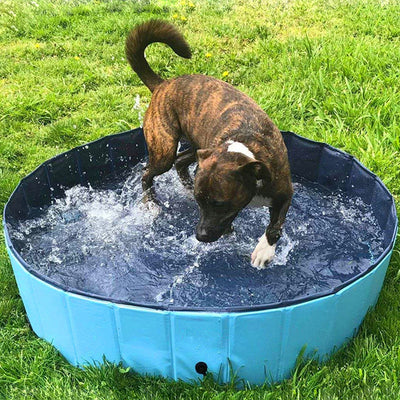Foldable Dog Pool, Pet Bath Swimming Tub Bathtub Outdoor Indoor.