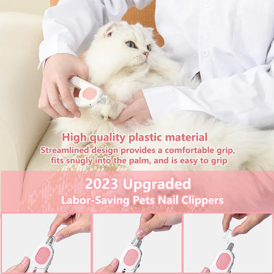LED, Dog And Cat Nail Clippers. - Nose n Paws