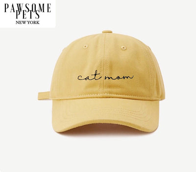 CAT MOM HAT - YELLOW-0