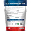 Package of fillet chicken jerky for dogs with text and nutritional information.