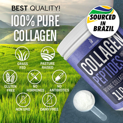 Collagen Peptides Powder for Women Hydrolyzed Collagen Protein Powder - Nose n Paws Pet Shop