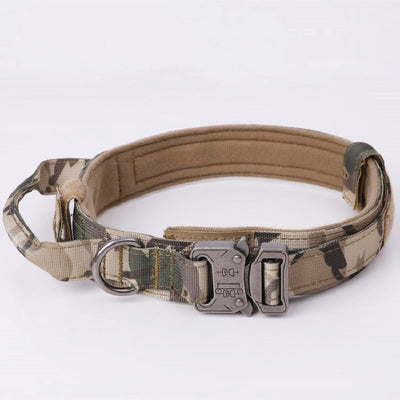Tactical Dog Collar – Heavy-Duty Adjustable K9 Collar for Training &amp; Outdoor Adventures