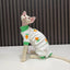 Spring And Autumn Hairless Cat All-inclusive Anti-lint Sleeved Cat Clothes - Nose n Paws