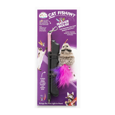 Cat Lures Cat Fishin' Rod Teaser Cat Toy - Duck Flyer