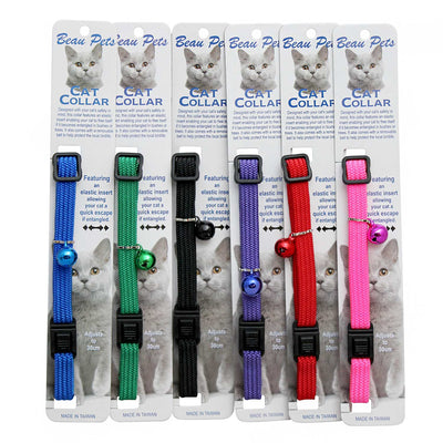Beau Pets - Cat Collar - Nylon Elastic - 10mm x 30cm