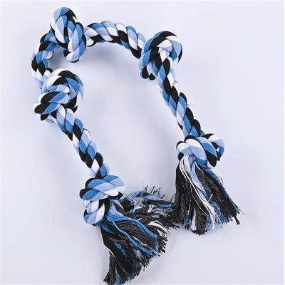 5‑Knot Cotton Rope Dog Toy for Aggressive Chewers