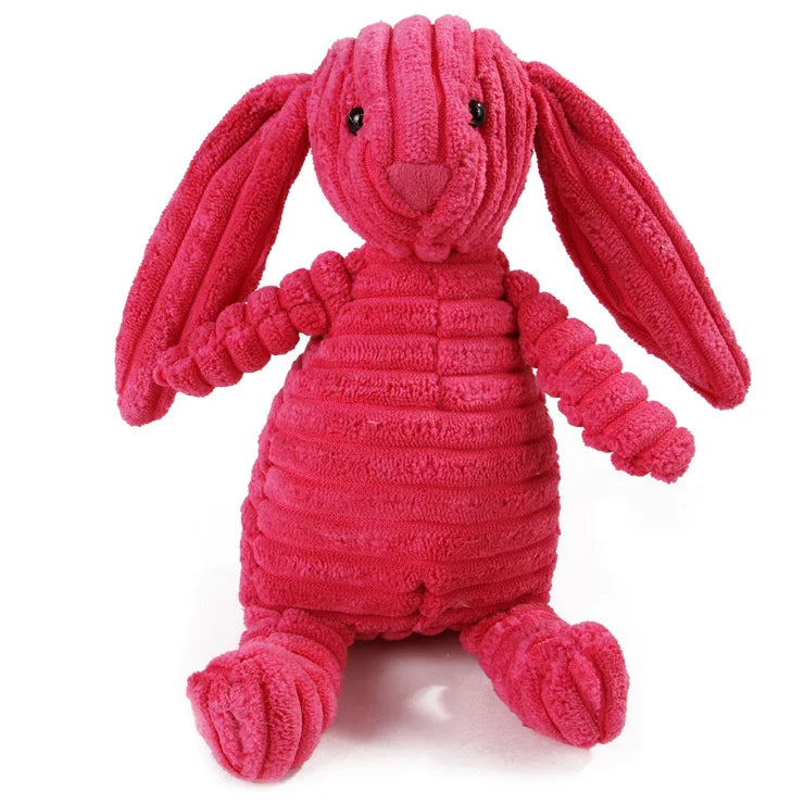 Eco‑Friendly Corduroy Squeaky Dog Toy – Joy That Lasts - Nose n Paws Pet Shop