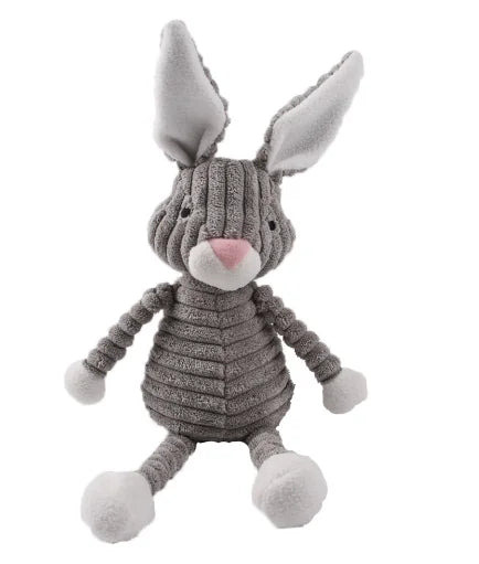 Eco‑Friendly Corduroy Squeaky Dog Toy – Joy That Lasts - Nose n Paws Pet Shop