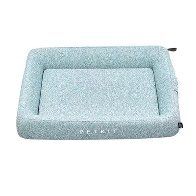 Pet bed with a textured surface and visible 'PETKIT' branding on a white background