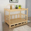 Solid Wood Material Dog Kennel