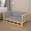 Solid Wood Material Dog Kennel