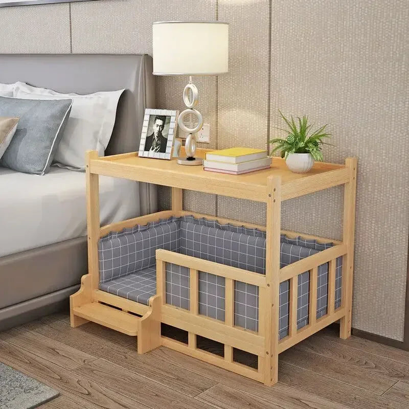 Solid Wood Material Dog Kennel