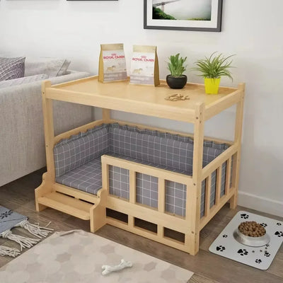 Solid Wood Material Dog Kennel
