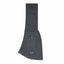 Gray guitar case with a pocket on a white background