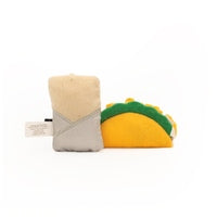 Zippy Paws Zippy Claws Kitty Cat Toy - Taco and Burrito