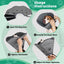 Pet Elizabethan Collar Single Layer M - Nose n Paws Pet Shop