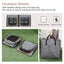 Portable Soft-Sided Pet Carrier with Divider – Lightweight, Breathable, and Convenient for Small Pets - Nose n Paws Pet Shop