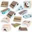 Ultimate Kitty Haven: Multi-Colored Cat Scratcher For All Ages - Nose n Paws Pet Shop